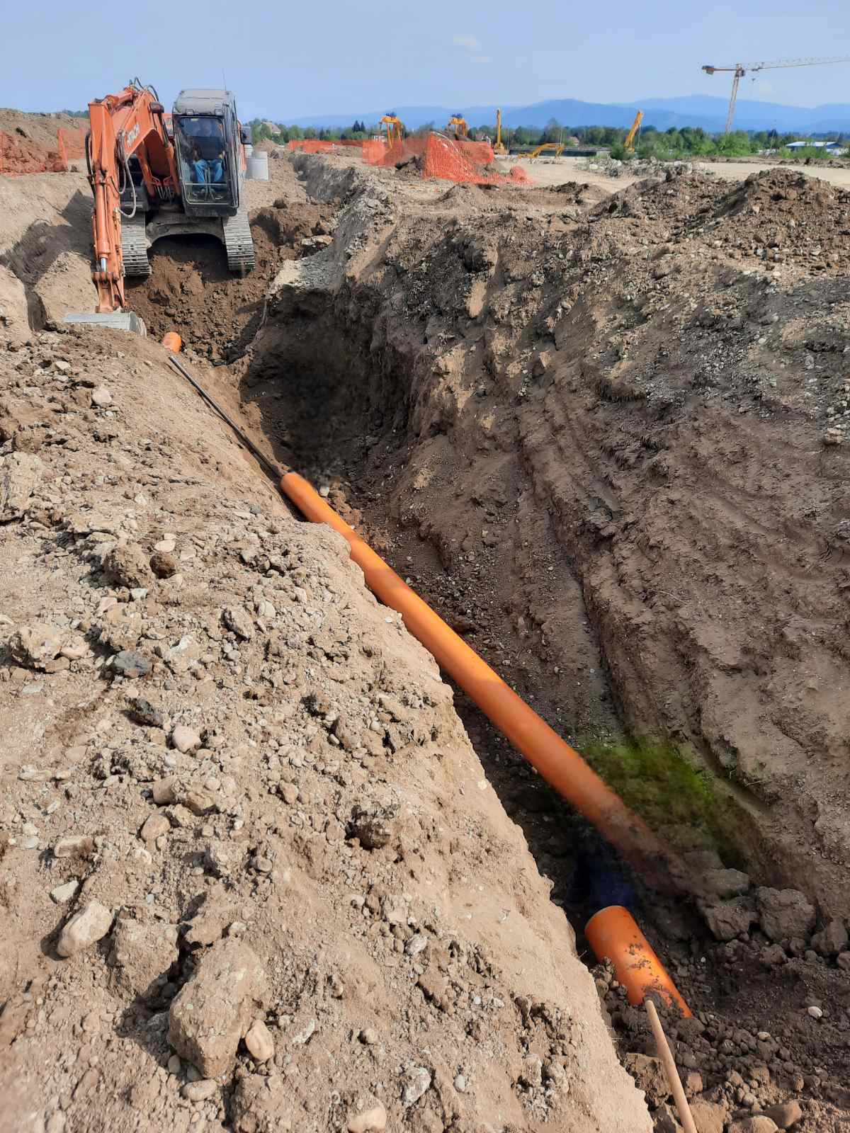 Moravski koridor Adrani - Kanalizacija 2